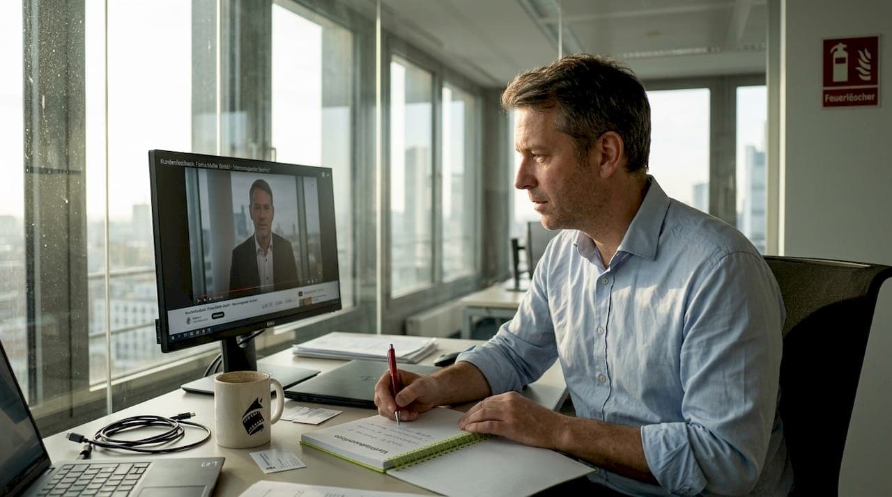 Abschlussquote im B2B steigern: Videotestimonials richtig nutzen